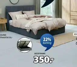 Jysk HASLEV BEDFRAME aanbieding