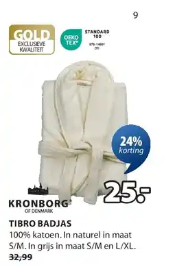 Jysk TIBRO BADJAS aanbieding