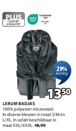 Jysk LERUM BADJAS aanbieding