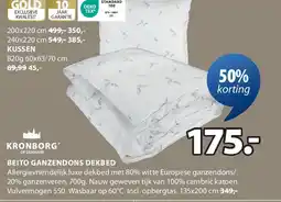 Jysk BEITO GANZENDONS DEKBED aanbieding