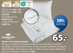 Jysk BRURI 4 SEIZOENENDEKBED aanbieding