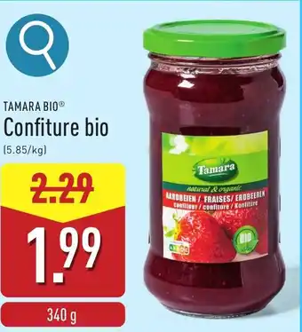 ALDI Tamara bio confiture bio aanbieding