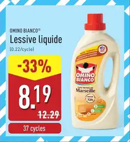 ALDI Omino Bianco Lessive liquide aanbieding