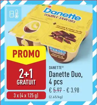 ALDI Danette Duo aanbieding