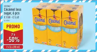 ALDI Cécémel less sugar aanbieding