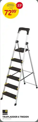 Brico Sencys Trapladder 6 Treden aanbieding