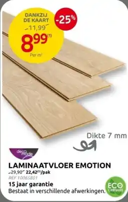 Brico Deco Mode Laminaatvloer Emotion aanbieding