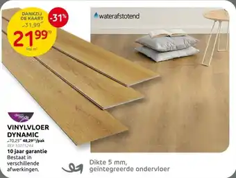 Brico Deco Mode Vinylvloer Dynamic aanbieding