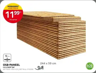 Brico OSB Paneel aanbieding