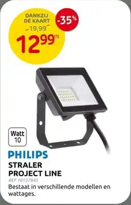 Brico Philips Straler Project Line aanbieding