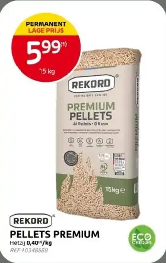 Brico Rekord Pellets Premium aanbieding