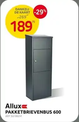 Brico Allux Pakketbrievenbus 600 aanbieding