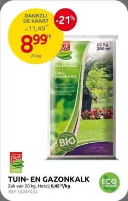 Brico Tuin en Gazonkalk aanbieding