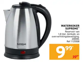 Trafic Waterkoker Supreme aanbieding