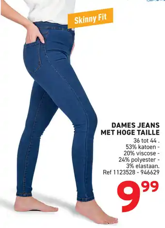 Trafic Dames jeans met hoge taille aanbieding