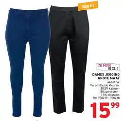 Trafic Dames jegging grote maat aanbieding