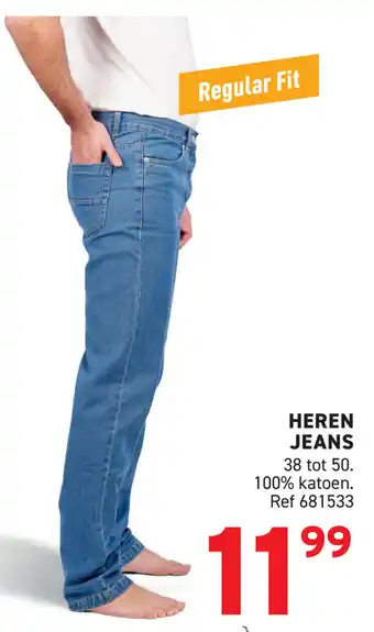 Trafic Heren Jeans Regular Fit aanbieding