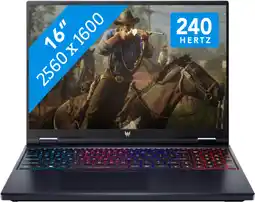 Coolblue Acer Predator Helios Neo 16 (PHN16-72-91XZ) Azerty aanbieding