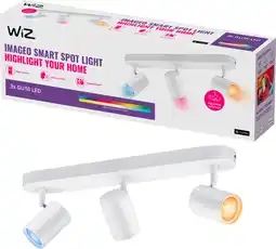 Coolblue WiZ 3 spots Imageo wit - Gekleurd en Wit licht - GU10 aanbieding