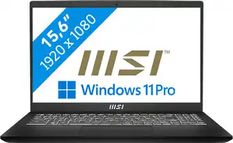 Coolblue MSI Modern 15 B7M-254BE Azerty aanbieding