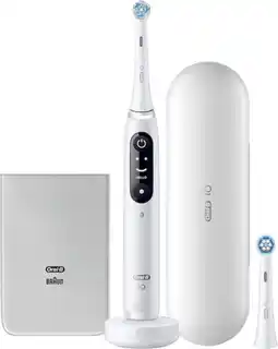 Coolblue Oral-B iO Series 7W Blanc avec brossette supplémentaire aanbieding