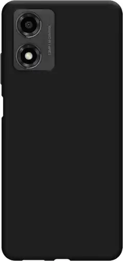 Coolblue Just in Case Soft Design Motorola Moto E14 Back Cover Noir aanbieding