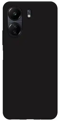 Coolblue Just in Case Soft Design POCO C65 Back Cover Noir aanbieding