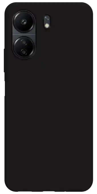 Coolblue Just in Case Soft Design POCO C65 Back Cover Noir aanbieding