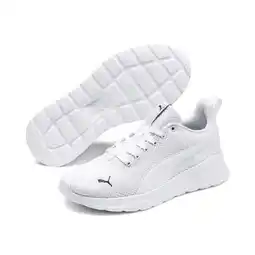 Decathlon Anzarun Lite sportschoenen voor jongeren PUMA White aanbieding