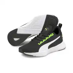 Decathlon Flyer Runner sportschoenen voor jeugd PUMA Green Flash White Black aanbieding