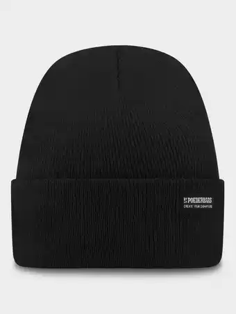 Decathlon Poederbaas Muts Park Beanie Zwart aanbieding