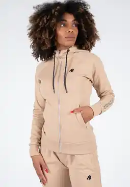 Decathlon Marion Zipped Hoodie - Beige aanbieding