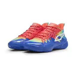 Decathlon Genetica Marcus Smart basketbalschoenen PUMA Royal Sapphire Red Blast Blue aanbieding