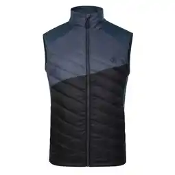 Decathlon Heren Gendarme wollen gewatteerd gilet (Orion Grijs/Zwart/Donker Storm) aanbieding