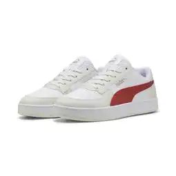 Decathlon Caven 2.0 sneakers PUMA White Red Fire Vapor Gray aanbieding