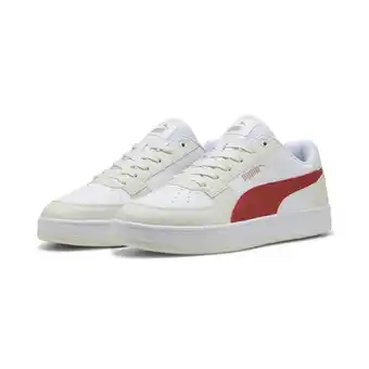 Decathlon Caven 2.0 sneakers PUMA White Red Fire Vapor Gray aanbieding