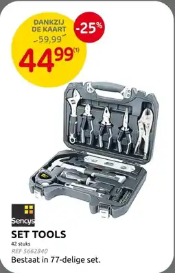 Brico SET TOOLS aanbieding