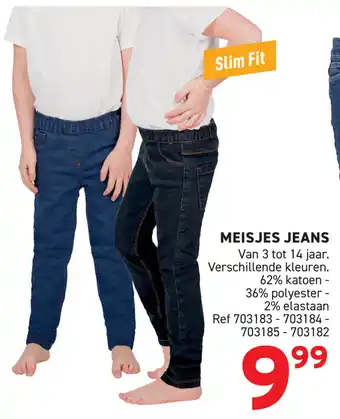 Trafic Meisjes jeans Slim Fit aanbieding