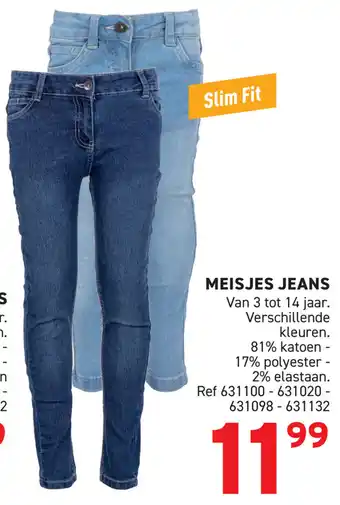 Trafic Meisjes jeans Slim Fit aanbieding