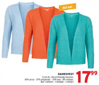 Trafic Damesvest Met wol aanbieding