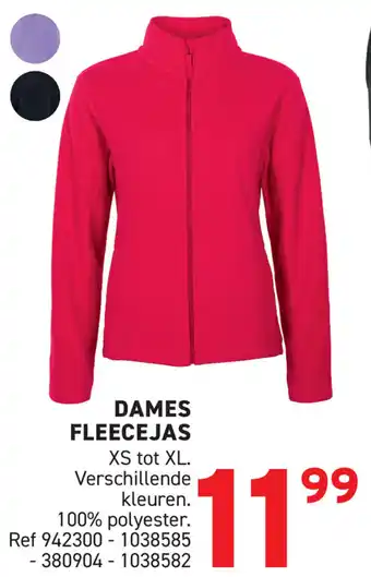 Trafic Dames Fleecejas aanbieding