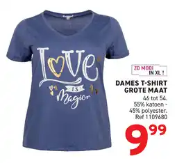 Trafic Dames T-Shirt Grote Maat aanbieding