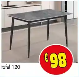 Budget Meubelen Tafel 120 aanbieding