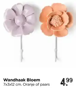 Xenos Wandhaak Bloem aanbieding