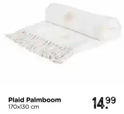 Xenos Plaid Palmboom aanbieding