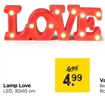 Xenos Lamp Love aanbieding