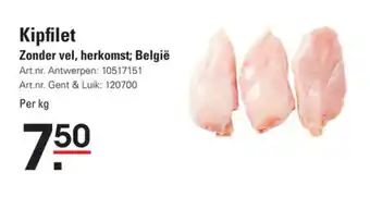 Sligro Kipfilet aanbieding