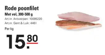 Sligro Rode poonfilet aanbieding