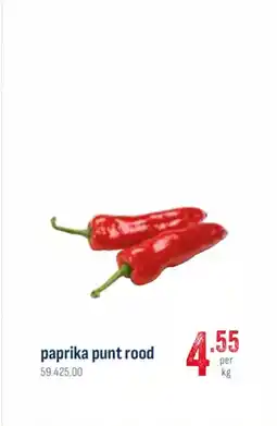 Horeca totaal paprika punt rood aanbieding