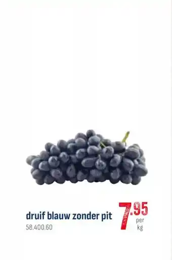 Horeca totaal druif blauw zonder pit aanbieding